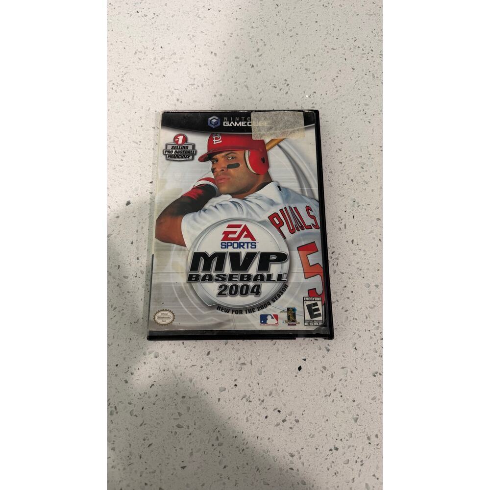 MVP Baseball 2004 (Nintendo Game Cube, 2003) Complete